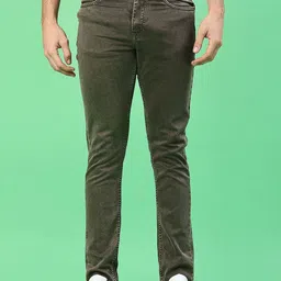 V-Mart Men Slim Fit Mid-Rise Light Fade Stretchable Jeans-image-64