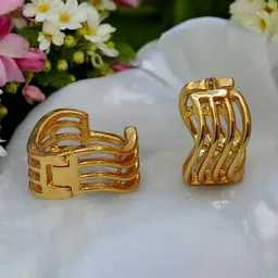 SHREE KRISHNA SHOPPING Gold-Plated Brass Earrings-picture-19