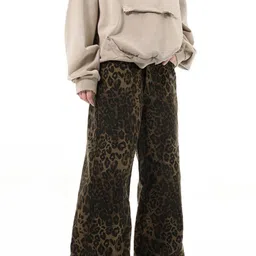 KPOP Men Animal Printed Original Trousers image 5