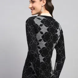 Monte Carlo Women Self Design Cardigan image 5