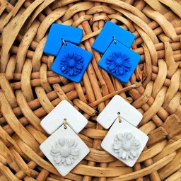 VMA PLAY FASHION Geometric Drop Earrings-picture-31