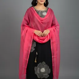 Sangria Women Tasseled Border Ethnic Dupatta-picture-14