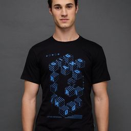 GIORDANO Men Graphic Printed Round Neck Cotton T-shirt-picture-17