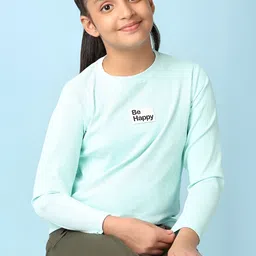 V-Mart Girls Solid Round Neck T-shirt-image-71