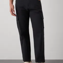 DAGERRFLY Men Solid Relaxed Fit Stretchable Cargo Style Jeans-picture-38