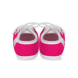 NESKA MODA Kids Lace Cotton Booties image 3