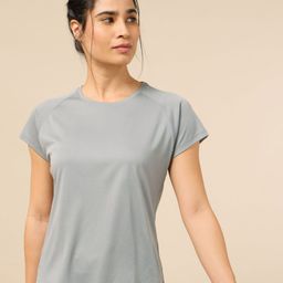 CULT Women Moisture Wicking Solid Round Neck T-shirt-picture-0