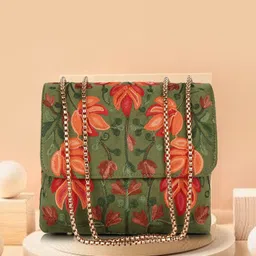 VELUCIA Women Floral Textured Crossbody Sling Bag-picture-35