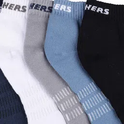 Skechers Men Pack Of 5 HALF TERRY ANK image 2