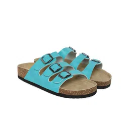 HF JOURNEY Women Open Toe Flats with Buckles image 3