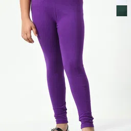 KAYU Pack Of 3 Girls Ankle Length Leggings-image-73