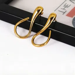 DressBerry Geometric Drop Earrings image 4