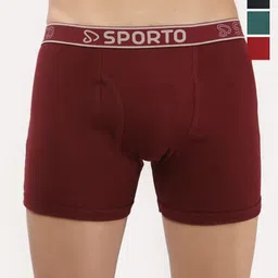 Sporto by Macho Men Pack Of 4 Short Trunks-picture-2