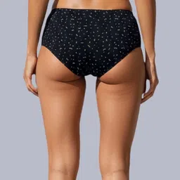 Eden Printed Mid-Rise Hipster Briefs image 2