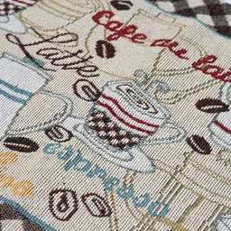 PRAKARTIK Beige & Brown 4 Pieces Printed Heat Resistant Table Placemats image 3