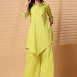 Nomad Lifestyle Printed Pure Cotton Top & Trousers-picture-11