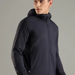 Tommy Hilfiger Men Hooded Solid Casual Sporty Jacket image 2
