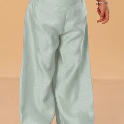 The Mini Trunk Girls Shoulder Straps Top With Palazzo image 3