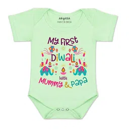 arvesa My First Diwali Printed Romper-picture-27