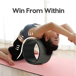 wiselife Yoga Wheel Pro For Men & Women | Big Circle Wheel for Abs,Home Training,Massage- Yoga Blocks image 2