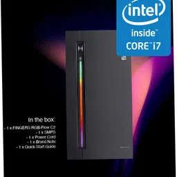 LATHOR Core i7-3770 [4 Cores, 8 Threads] [16GB RAM / 1024GB SSD] Flow-C2 [YXY] Core™ i7 [4 Cores, 8 Threads, 8MB Cache, 3.40 GHz] (16 GB RAM/Intel® Ultra HD 4K Graphics/1 TB SSD Capacity/Windows 11 Pro) Mini Gaming Tower with MS Office-picture-12