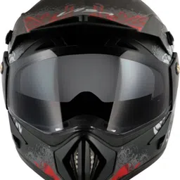 vega Off Road D/V Gangster Motorbike Helmet image 4