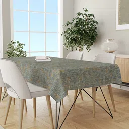 Tesmare Grey 6-Seater Table Cover image 2