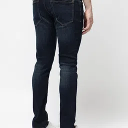RARE RABBIT Men Comfort Slim Fit Light Fade Stretchable Jeans image 4