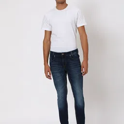 Mufti Men Mid-Rise Light Fade Skinny Fit Stretchable Jeans image 4