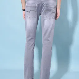 Crimsoune Club Men Lean Slim Fit Light Fade Stretchable Jeans image 4