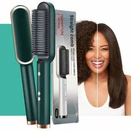 HTD Hair Straightener Brush, Hair Styler, Straightener machine Brush XIV-20GT-12 Hair Straightener-picture-48