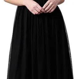 street9 Women High Low Black Midi/Calf Length Dress-picture-18