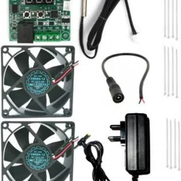 Best Combo for DIY Incubator W1209 + 12v 2Amp Adapter + 2 Piece 3 inch fan + 12 Pieces Ties 10” Inch + 1 DC Female Connector For Diy Incubator Temperature Sensor and Controller Electronic Hobby Kit-image-71