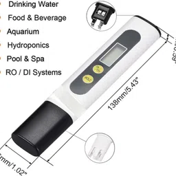 harisha Imported TDS Total Dissolved Solids Meter Water Quality Tester PPM Tester Water Digital TDS Meter image 2