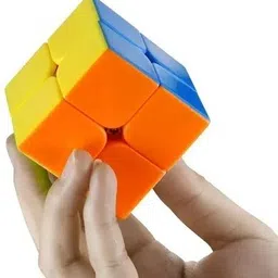 bharat enterprise Pluzzles Magic Stickerless 2x2x2 Cube image 3