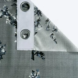 fashion string 213 cm (7 ft) Polyester Semi Transparent Door Curtain (Pack Of 3) image 5