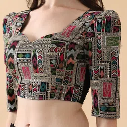 kinjo Embroidered Stitched Lehenga Choli image 2