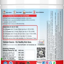 floral nutrition Kids Protein Powder with DHA,Vitamin-D for Growth,Immunity, Active & Strong Kid Nutrition Drink image 3