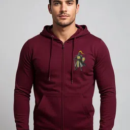 ADRO Men Printed Hooded Sweatshirt-picture-30