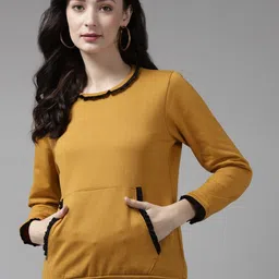 The Roadster Lifestyle Co. Round Neck Cotton Pullover Sweatshirt-image-64