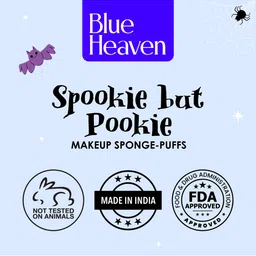 Blue Heaven Set of 2 Spookie But Pookie Makeup Sponge Powder Puff for Face Makeup image 4
