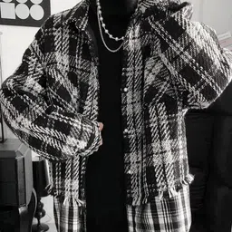 StyleCast Men Tartan Checks Oversized Casual Shirt-picture-20