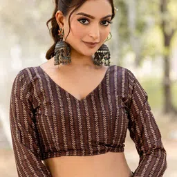 Saree mall Silk Blend Sarees image 5