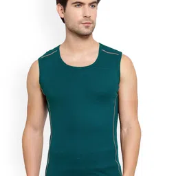 Sporto by Macho Men Pack Of 2 Knitted Pure Cotton Gym Vests image 5