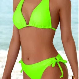 RECENT FASHION Halter Neck 2-Piece Bikini Set image 2