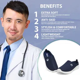 DOCTOR HEALTH SUPER SOFT Men Slip-On Sneakers image 4