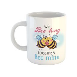ARTBUG White Printed Ceramic Glossy Core Set of Cups and Mugs-picture-16