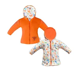 VParents Unisex Kids Cotton Reversible Hoodie Jacket-picture-39