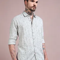 RIGS AND RAGS Men Classic Printed Casual Shirt image 2