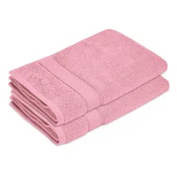 Boutique Living India Set Of 2 Self Design Pure Cotton Hand Towels-picture-33